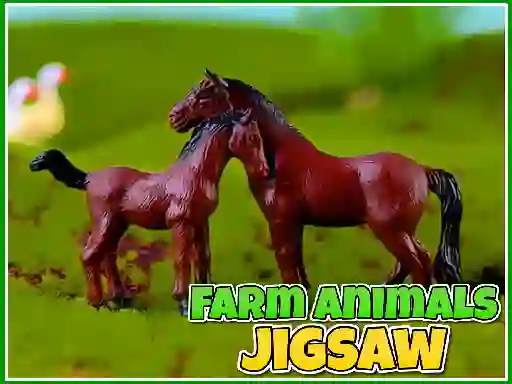 Farm Animals Jigsaw เกมออนไลน์