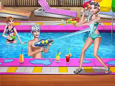 Sisters Pool Party เกมออนไลน์