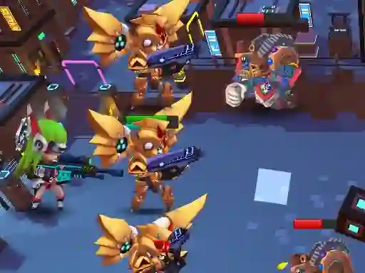 Guardians vs Zombies เกมออนไลน์
