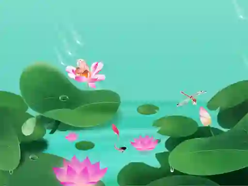 Lotus Flowers เกมออนไลน์