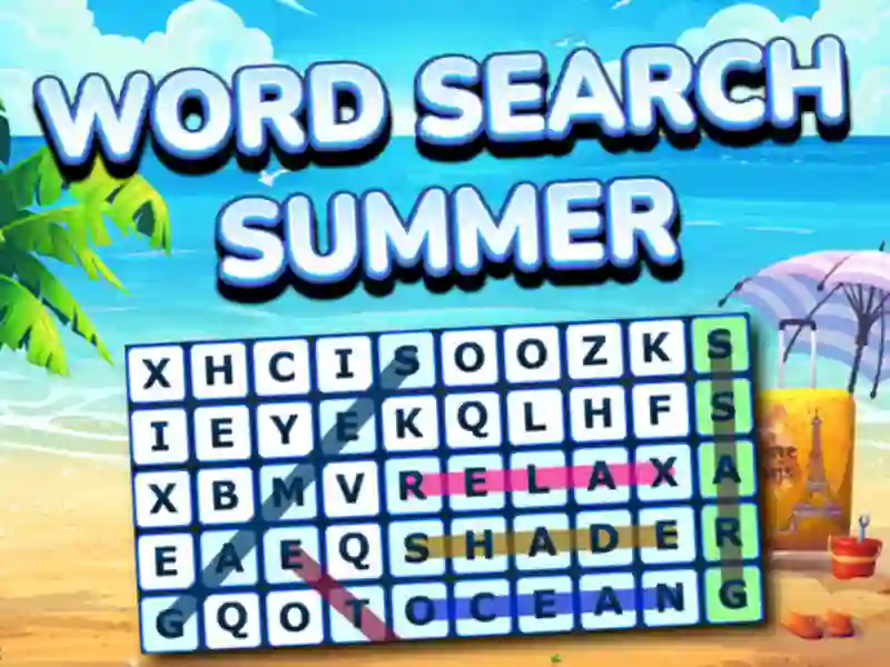 Word Search Summer เกมออนไลน์