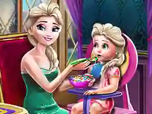 Ice Queen Toddler Feed เกมออนไลน์
