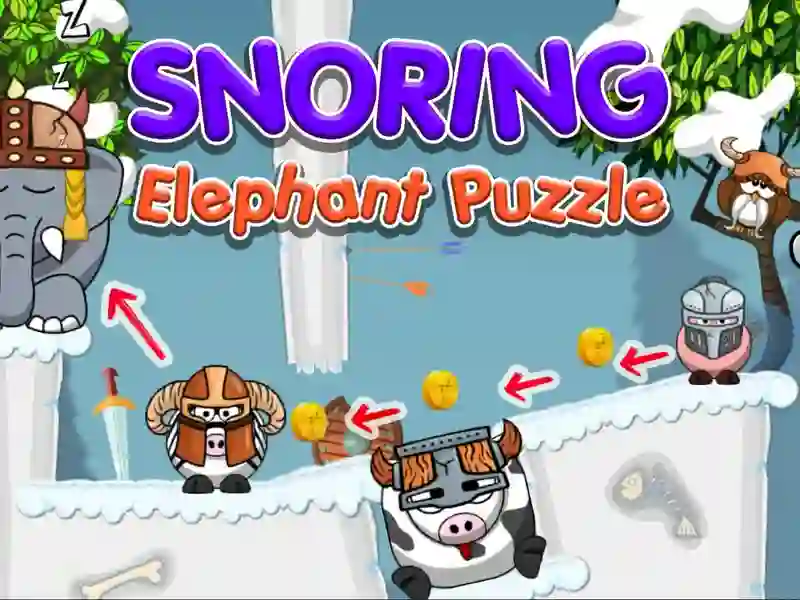 Snoring Wake up Elephant เกมออนไลน์