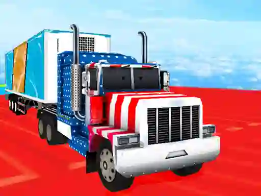 Impossible Truck Tracks Drive เกมออนไลน์