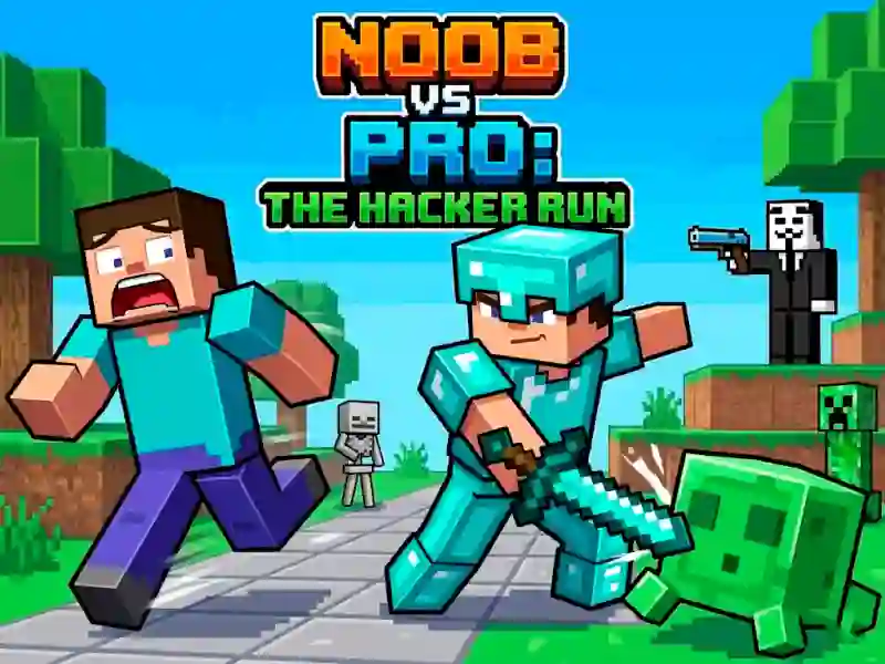 Noob vs Pro Help Hacker danger Hacker เกมออนไลน์