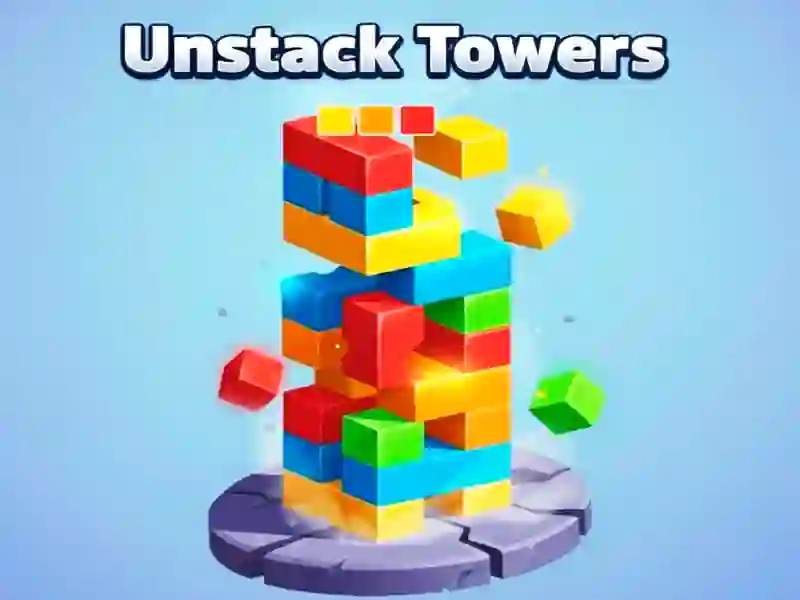 Unstack Towers เกมออนไลน์