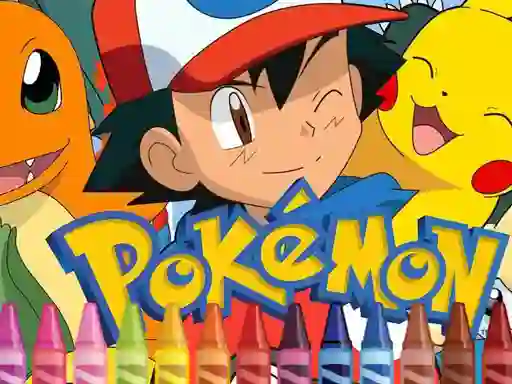 Pokemon Coloring เกมออนไลน์
