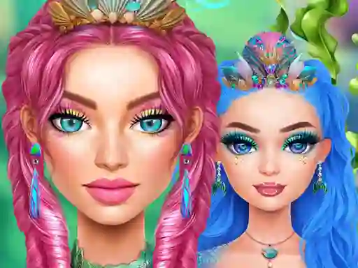 Mermaidcore Makeup เกมออนไลน์