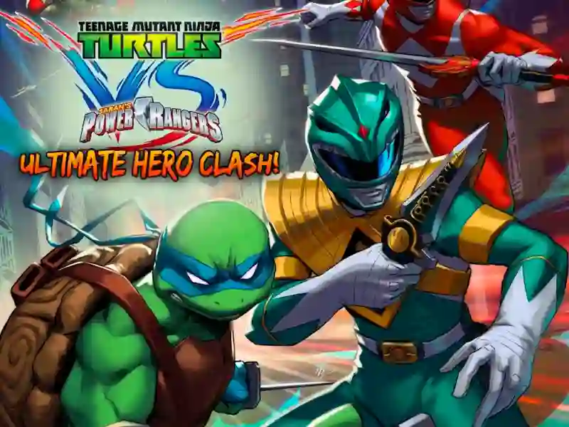 Teenage Mutant Ninja Turtles VS Power Rangers: Ultimate Hero Clash เกมออนไลน์