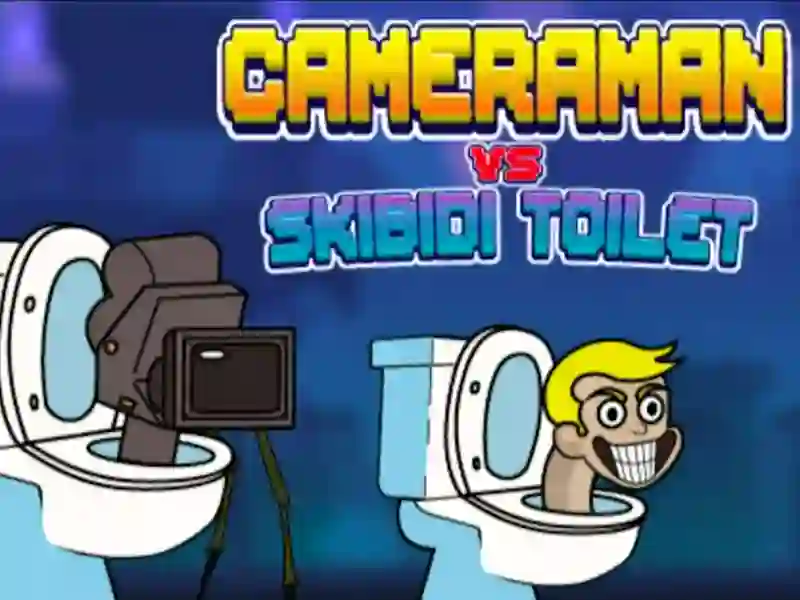 Toilet Man vs Cameraman Squid Sniper เกมออนไลน์
