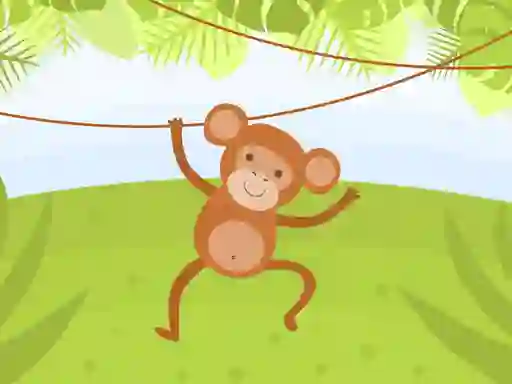 Funny Monkeys Coloring เกมออนไลน์