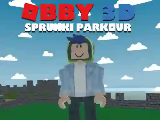 Obby 3D Sprunki Parkour เกมออนไลน์