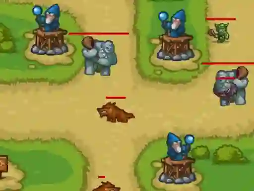 Tower Defense 2D เกมออนไลน์