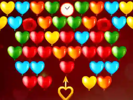 Bubble Shooter Valentines เกมออนไลน์