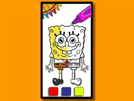 SpongeBob Coloring Adventure เกมออนไลน์