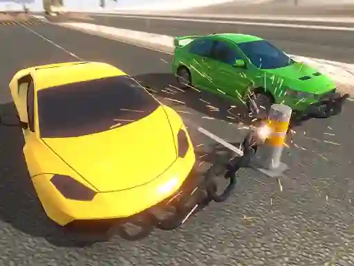 Drive Chained Car 3D เกมออนไลน์