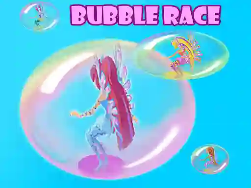 Winx Bubble Race เกมออนไลน์