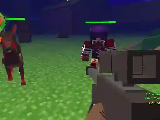 Pixel Zombie Suvival Toonfare เกมออนไลน์