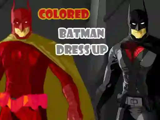 Colored Batman Dress Up เกมออนไลน์