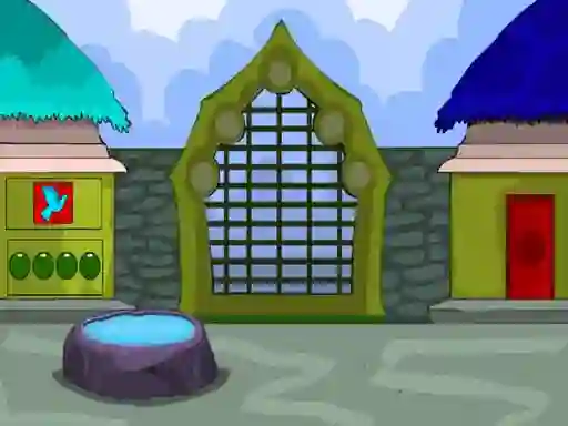 Hut Village Escape เกมออนไลน์