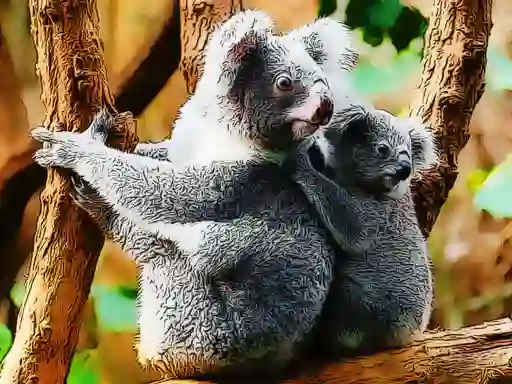 Cute Baby Koala Bear เกมออนไลน์