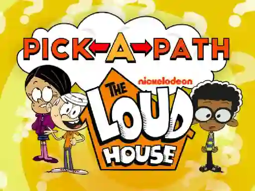 The Loud House Pick-a-Path เกมออนไลน์