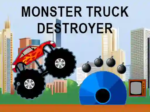 Monster truck destroyer เกมออนไลน์