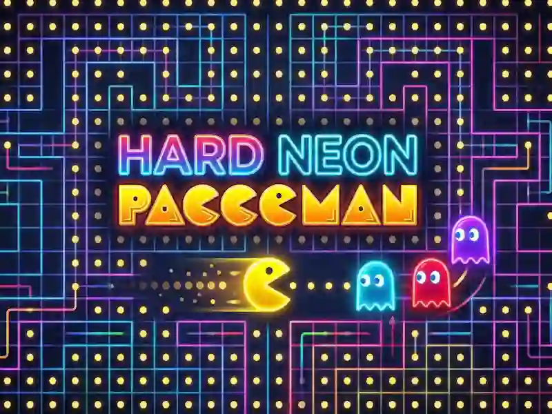 hard neon paccoman เกมออนไลน์