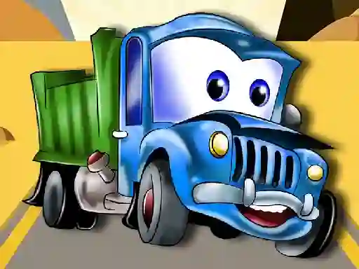 Kids Truck Puzzle เกมออนไลน์
