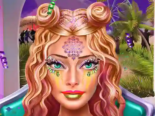 Ellie Coachella Makeup เกมออนไลน์