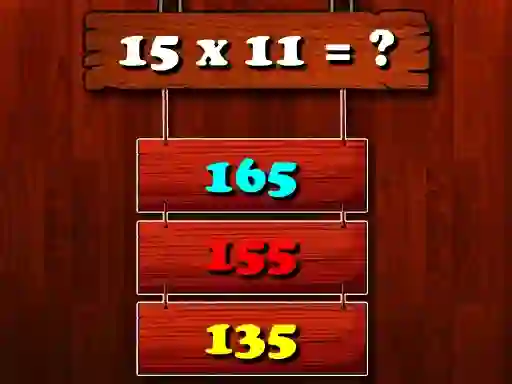 Multiplication Math Challenge เกมออนไลน์