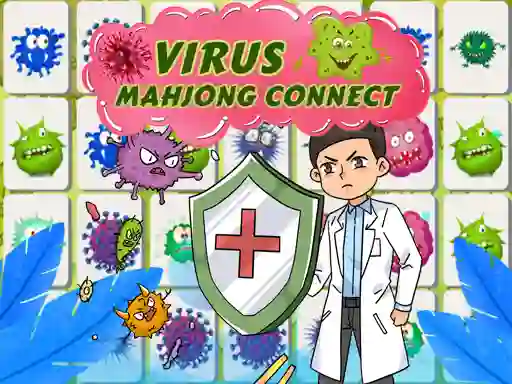 Virus Mahjong Connection เกมออนไลน์