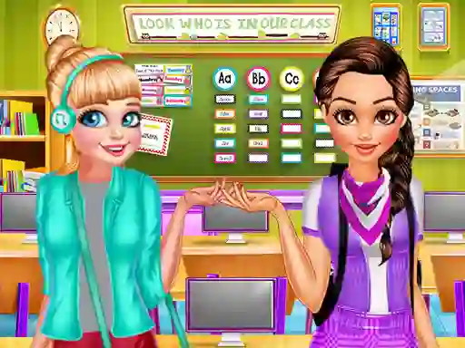  Modern Girls Collage Day เกมออนไลน์