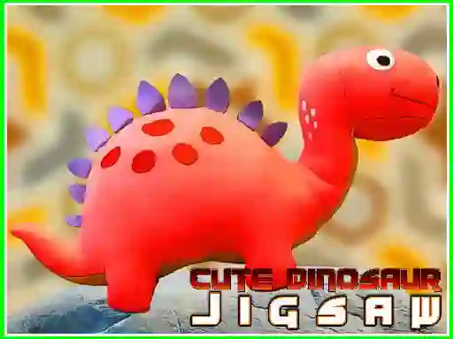 Cute Dinosaur Jigsaw เกมออนไลน์