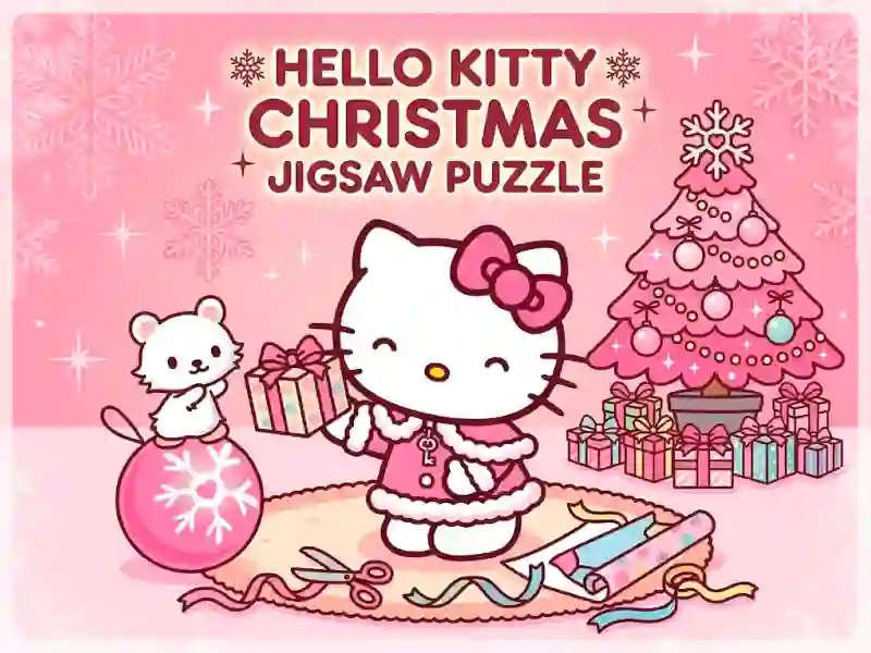 Hello Kitty Christmas Jigsaw Puzzle เกมออนไลน์