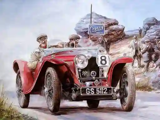 Vintage Cars Puzzle เกมออนไลน์
