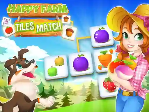 Happy Farm Tiles Match เกมออนไลน์