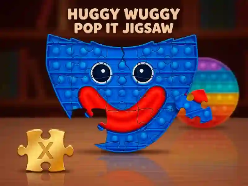 Huggy Wuggy Pop It Jigsaw เกมออนไลน์
