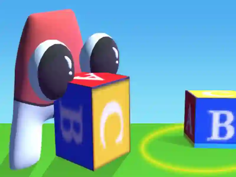 Alphabet: Room Maze 3D เกมออนไลน์