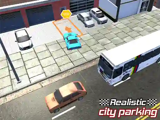Realistic City Parking เกมออนไลน์
