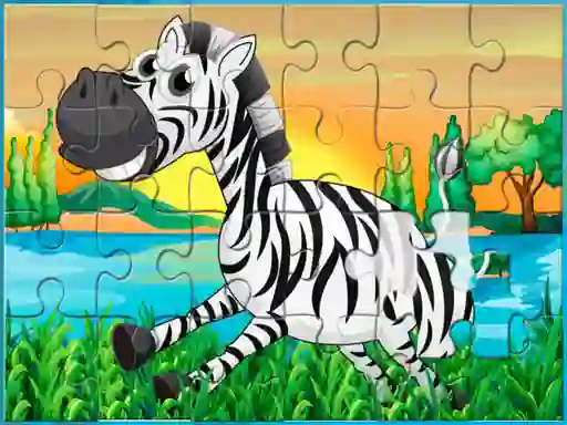 Happy Animals Jigsaw เกมออนไลน์