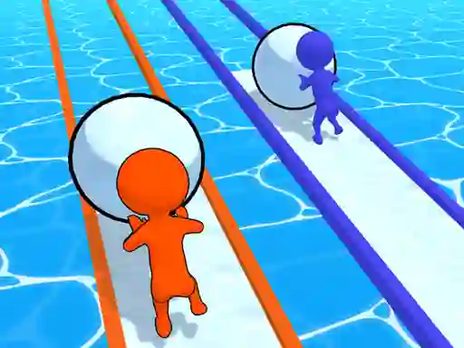 Snowball Racing เกมออนไลน์