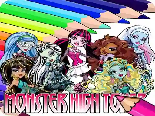 Coloring Book for Monster High เกมออนไลน์