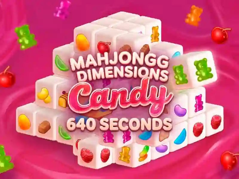 Mahjongg Dimensions Candy 640 seconds เกมออนไลน์