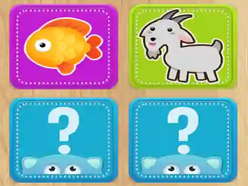 Find Animals Pair เกมออนไลน์