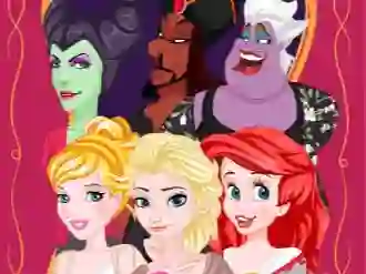 Princess vs Villain Face Swap เกมออนไลน์
