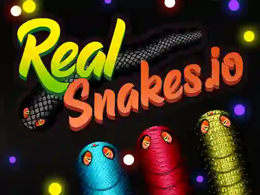 Real Snakes.io เกมออนไลน์