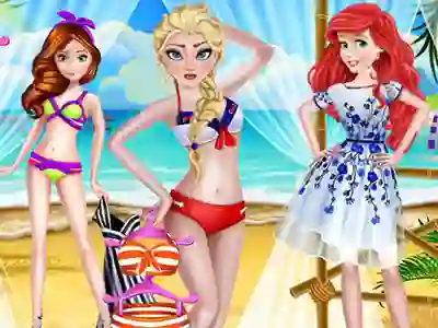 Beach Fashion Outfits เกมออนไลน์