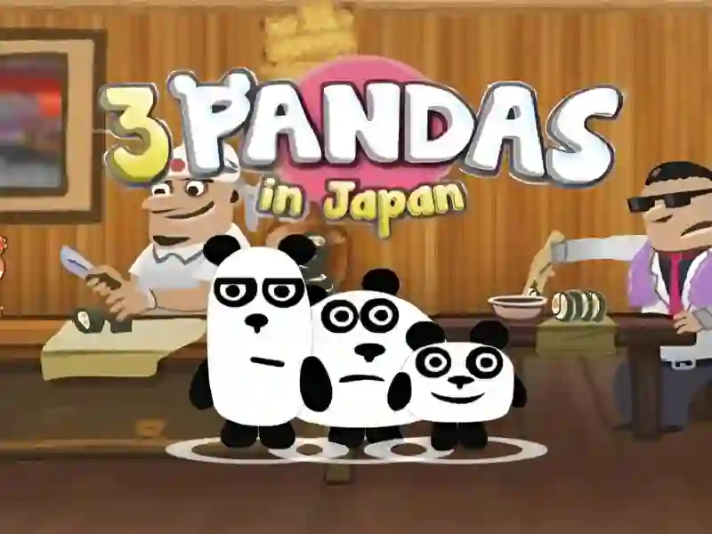 3 Pandas In Japan HTML5 เกมออนไลน์
