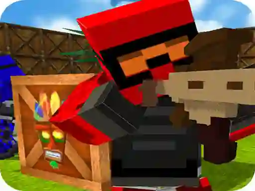Blocky Gun Paintball 2 เกมออนไลน์